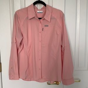 COLUMBIA BUTTON DOWN, SZ XL